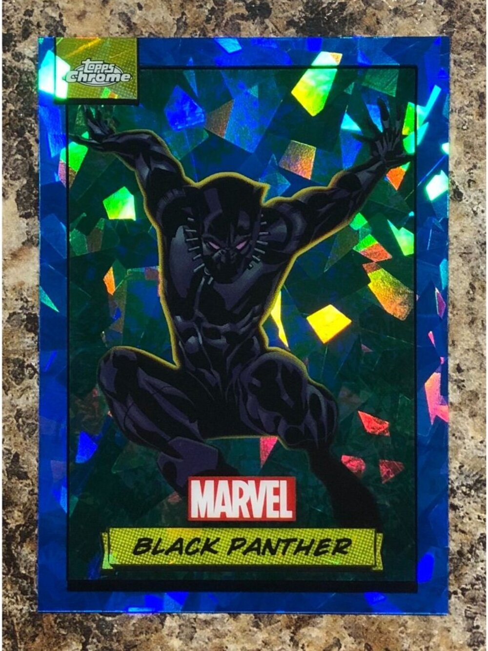 2024 Topps Chrome Marvel Black Panther Sapphire Edition #53
